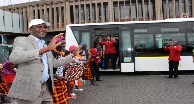 Kenya Airways Boosts Customer Experience with Three Airside Transfer Buses