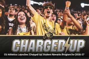 CU Athletics Launches ‘Charged Up’ Student Rewards Program for 2026-27 