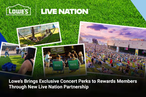 Lowe’s Brings Exclusive Concert Perks to Rewards Members Through New Live Nation Partnership 