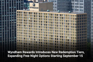 Wyndham Rewards Introduces New Redemption Tiers, Expanding Free Night Options Starting September 15 