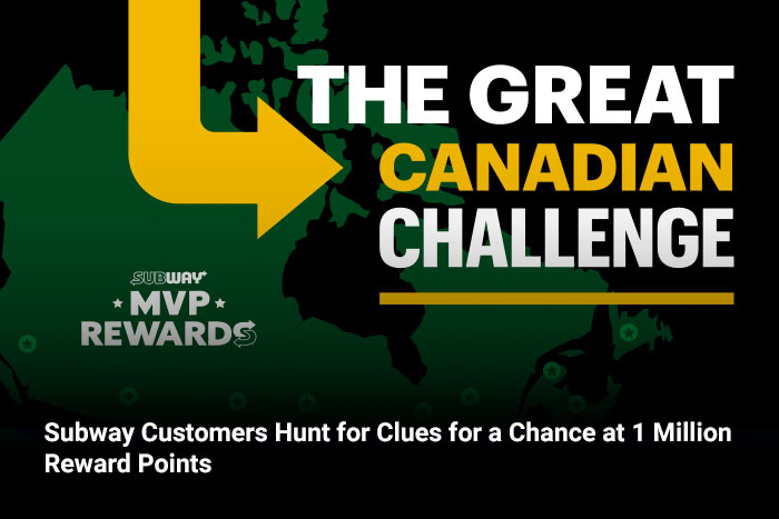 Subway Customers Hunt for Clues for a Chance at 1 Million Reward Points  