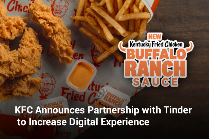 KFC Announces Partnership with Tinder to Increase Digital Experience