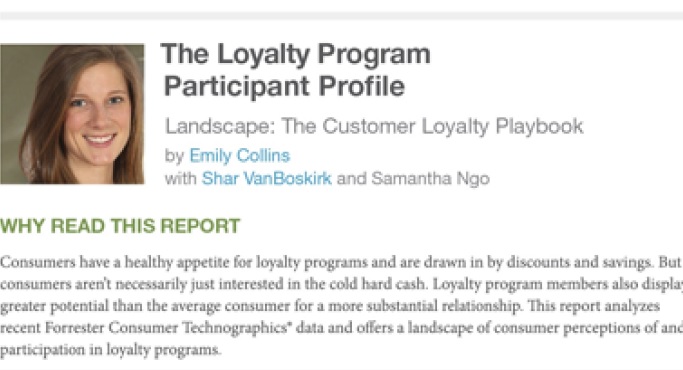 The Loyalty Program Participant Profile