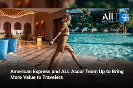 American Express and ALL Accor Team Up to Bring More Value to Travelers 