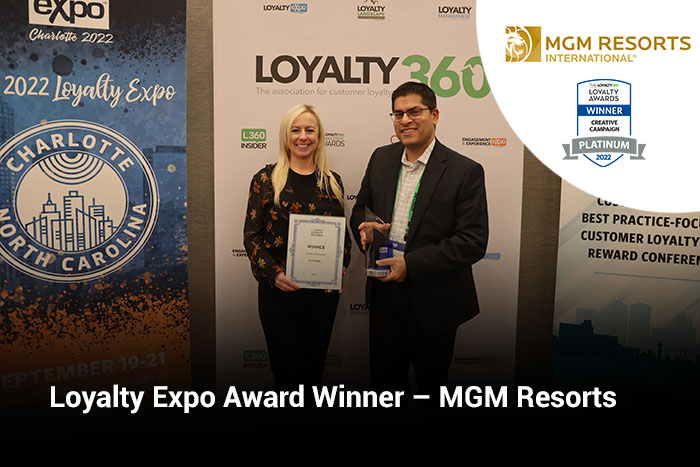 Loyalty Expo Award Winner – MGM Resorts