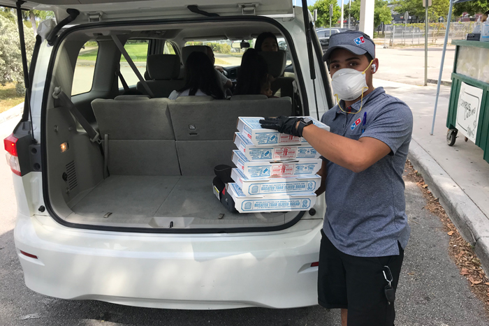 Domino’s Pizza Donating 10 Million Slices Nationwide to Curb Crisis