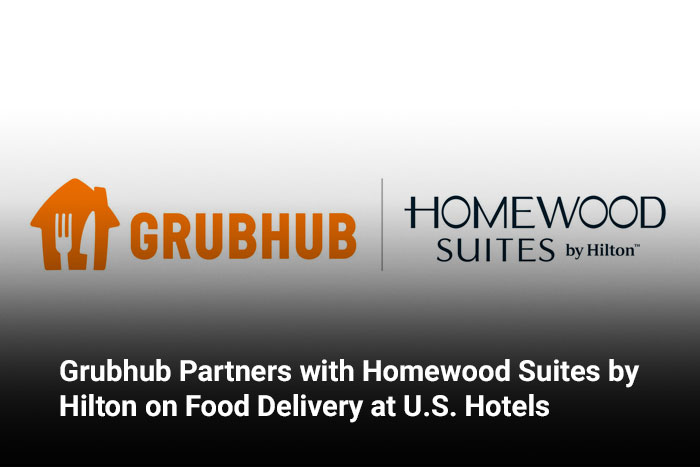Grubhub Partners with Homewood Suites by Hilton on Food Delivery at U.S. Hotels 