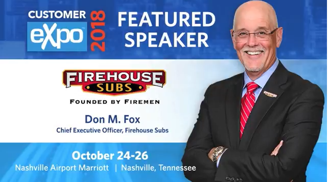 Loyalty360 Customer Expo 2018 Preview: Don Fox, CEO, Firehouse Subs