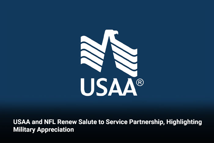 USAA and NFL Renew Salute to Service Partnership, Highlighting Military Appreciation