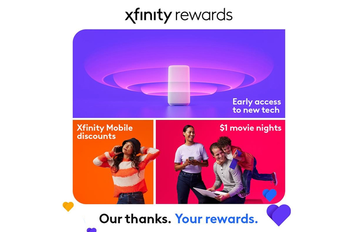 New Xfinity Rewards Program Unlocks Access to Content, Special Perks, and Discounts for Xfinity Customers