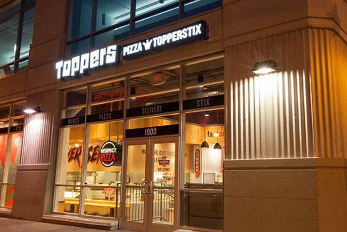 Toppers Pizza’s Upper Crust Society Designed for Product Addicts