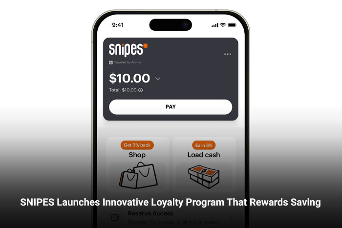 SNIPES Launches Innovative Loyalty Program That Rewards Saving