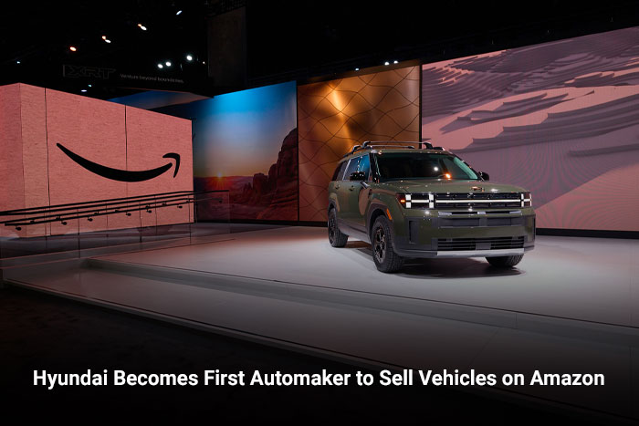 Hyundai Becomes First Automaker to Sell Vehicles on Amazon  