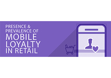 The Presence & Prevalence of Mobile Loyalty in Retail (Infographic)