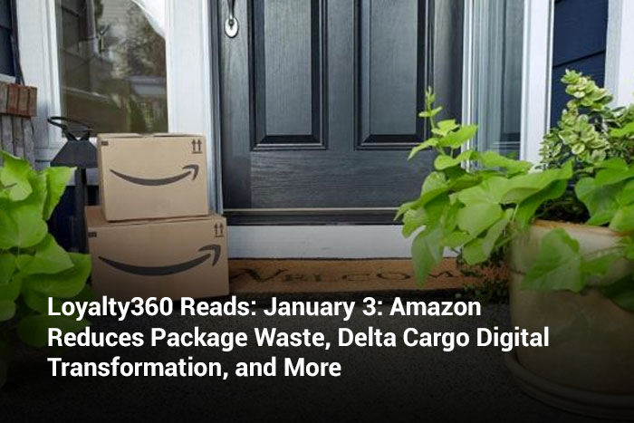 Amazon Reduces Package Waste, Delta Cargo Digital Transformation