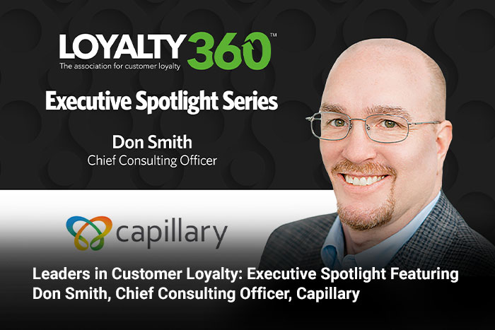 Promotional image for Loyalty360 Executive Spotlight Series featuring Don Smith.