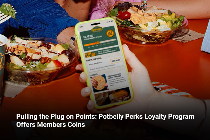 Pulling the Plug on Points: Potbelly Perks Loyalty Program Offers Members Coins 