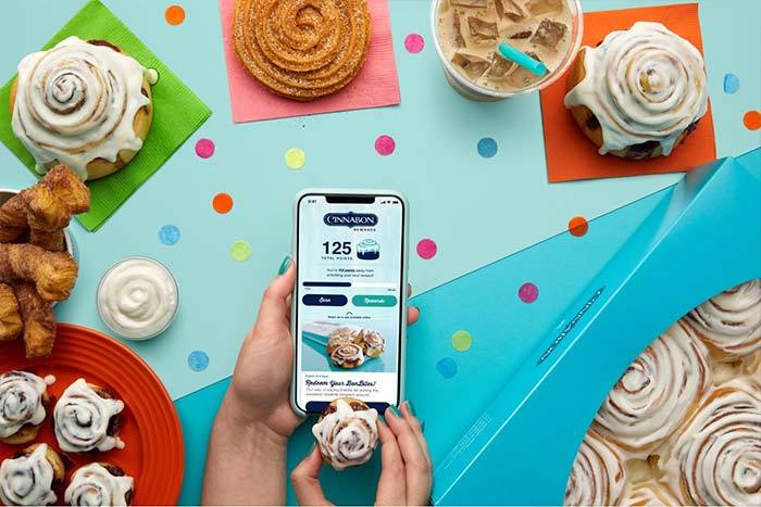 Cinnabon Launches New Mobile App, Rewards Program and Online Ordering