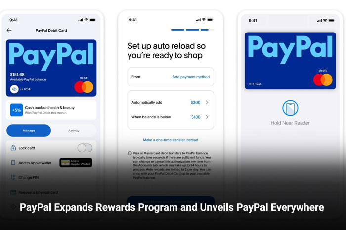 PayPal Expands Rewards Program and Unveils PayPal Everywhere 