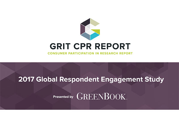 GRIT CPR Report: 2017 Global Respondent Engagement Study