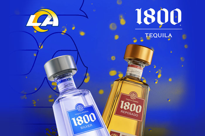 1800 Tequila Named Official Tequila Of The Los Angeles Rams