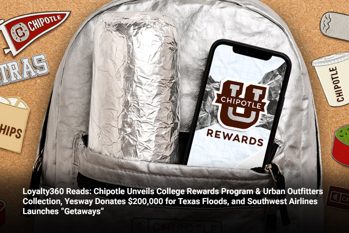 Chipotle Unveils College Rewards Program & Urban Outfitters Collection
