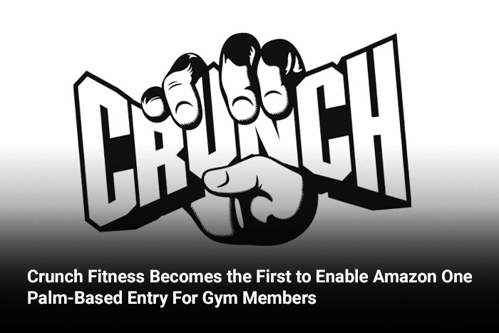 Crunch Fitness Becomes the First to Enable Amazon One Palm-Based Entry for Gym Members 