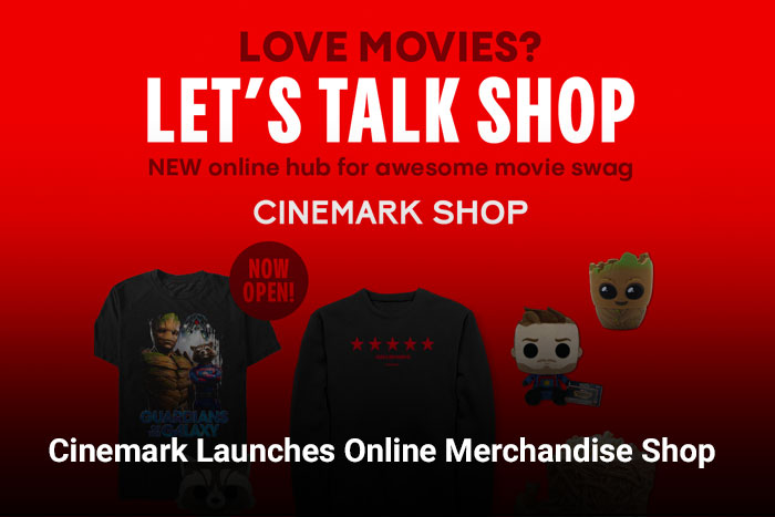 Cinemark Launches Online Merchandise Shop