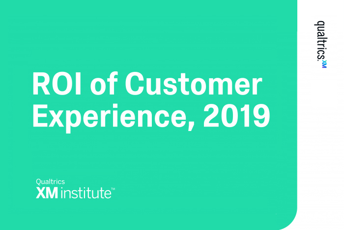 New Research: The ROI of Customer Experience