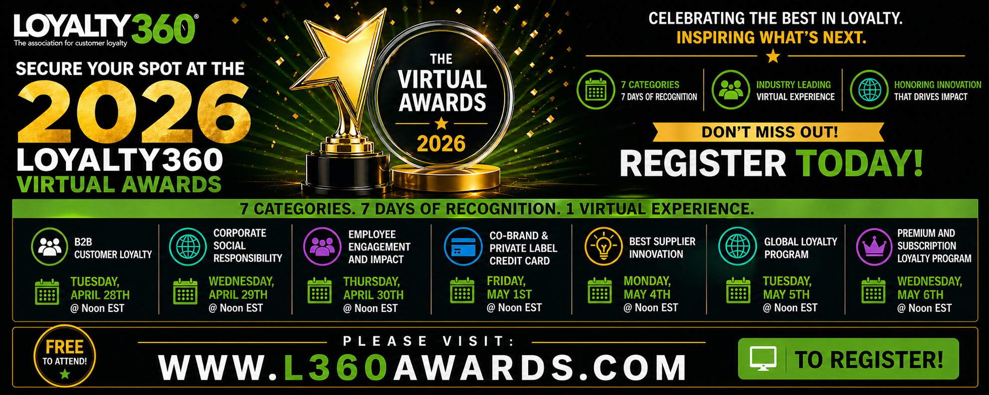 Virtual Awards Banner